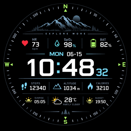 ExploreMore 2 official dial preview